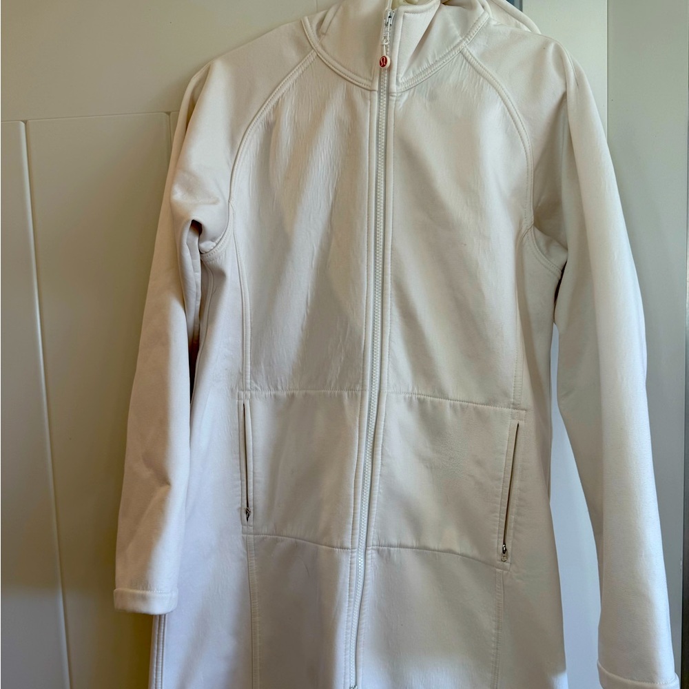 White Lulu coat